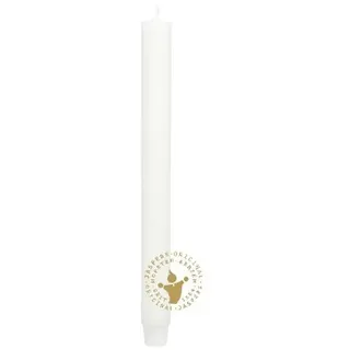 Jaspers Kerzen Durchgefärbte Stabkerzen hell-elfenbein 185 x 26 mm, 20 Stück