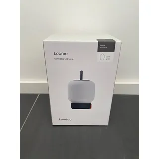 Kooduu Loome LED tragbare Lampe – Anthrazit, NEU, OVP