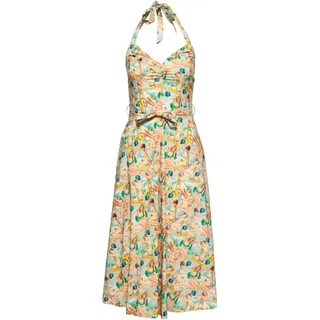 Queen Kerosin Pencil Kleid Mehrfarbig S