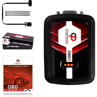 ChipPower Chiptuning OBD v4 geeignet für Skoda Scala 1.0 1.5 TSI - kW Tuningbox Benzin Plug&Drive Chip Tuning Box Leistungssteigerung und weniger ...
