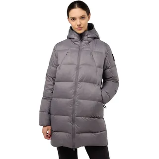 Jack Wolfskin Wandermood Down Parka Women RDS Daunenmantel Damen S purple dark taupe