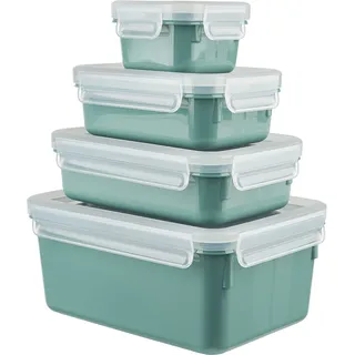 Emsa Frischhaltedose rechteckig grün 0,2 l / 0,55 l / 0,8 l / 2,2 l 4-teilig