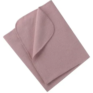 Engel Baby-Decke mit Muschelkante. 100 cm. Rosenholz melange