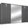 323 x 233 x 64 cm Grau