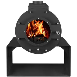 Kanuk Kaminofen Kaminofen Kanuk® LuTo VIII, 9 kW schwarz
