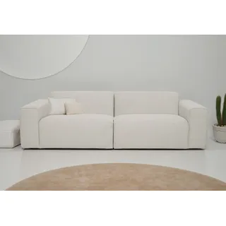 OTTO home Couch Polyester 3-Sitzer Beige