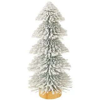 Posiwio Künstlicher Weihnachtsbaum Mini Weihnachtsbaum mit LED Beleuchtung für festliche grün