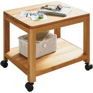 Livetastic Beistelltisch, Buche, Holz, Kernbuche, massiv, 50x40x40 cm, Wohnzimmer, Wohnzimmertische, Beistelltische