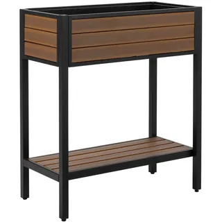 Dehner Hochbeet Houston 87 x 76 x 38 cm Braun