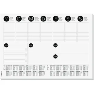 Sigel H6506 Schreibunterlage Papier 42,0 x 29,7 cm, 30 Blatt