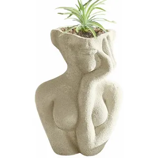 Mirabeau Tischvase Vase Jasim creme beige
