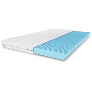 marpur Matratzentopper mit Massageschicht 80 x 200 cm weiß