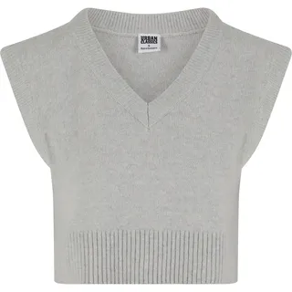 URBAN CLASSICS Soft Knit Pullunder Grau S