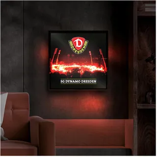 FanPunkt, Bilderrahmen, LED-Rahmenbezug