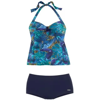 LASCANA Neckholder-Bikini Damen Blau 40 Cup C
