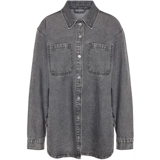 NOISY MAY Damen Nmalva L/S DNM Shacket Az450Mg Noos - M