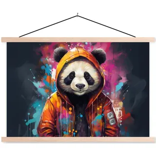 onlywow Graffiti Orange 90x60 cm