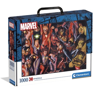 Clementoni 39675 Marvel Avengers, Puzzle 1000 Teile Für Erwachsene Und Kinder 10 Jahren, Geschicklichkeitsspiel Für Die Ganze Familie, Mehrfarbig