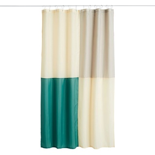 Hay Duschvorhang aus recyceltem Polyester und Edelstahl hergestellt, Farbe: Grün, Maße: 200 cm L x 180 cm B, AC465-A587