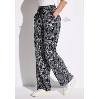 STREET ONE Stoffhose Loose Fit Blau 36