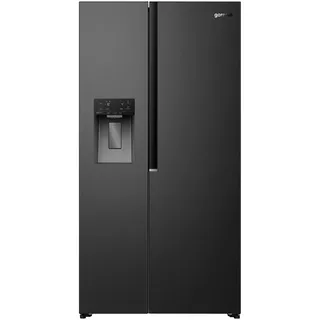 Gorenje NRS917E61BX Side-by-Side (528 l, 1786 mm hoch, schwarz inox)