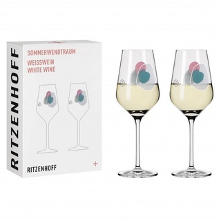 Ritzenhoff Weinglas Sommerwendtraum, Glas, Mehrfarbig H:22.5cm D:8cm Glas bunt