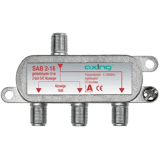 SAB 2-16 - Abzweiger 5-2400 MHz, 2-fach, 17 - 17,5 dB