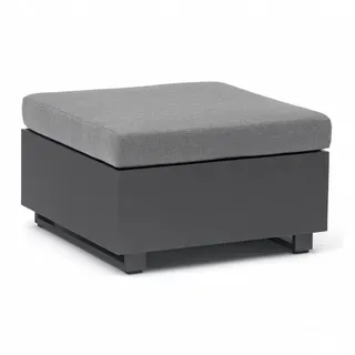 INKOSPOR Lounge-hocker Pasadena Aluminium 70 x 70 cm Grau
