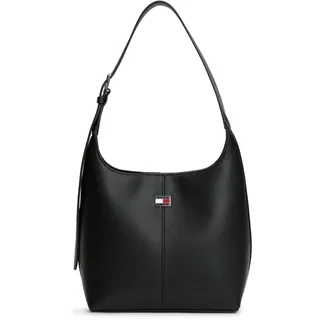 Tommy Hilfiger City Bucket Schultertasche Kunstleder Black