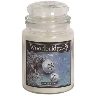 Woodbridge Duftkerze "Jingle Bells" in Weiß - 565 g