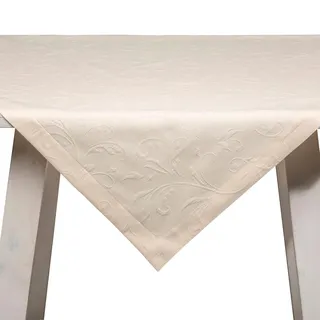 Pichler Tischwäsche Scala Tischdecke 100x100 cm | ivory - beige