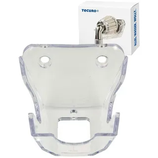 tecuro - Wand-brausehalter Passend Zu Handbrause Crystal/selecta - Kunststoff Transparent