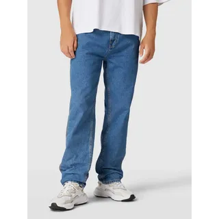 Jeans mit 5-Pocket-Design Modell 'HOUSTON', Jeansblau, 32/30