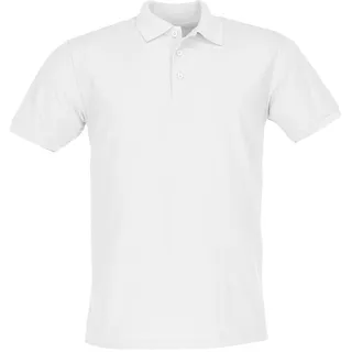 FRUIT OF THE LOOM 65/35 Polo weiß 4XL