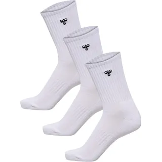 hummel Hml3-Pack Socken Bee 3 Paar Weiß 46-48
