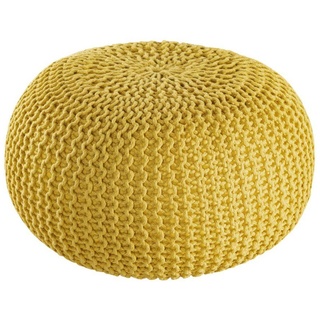 soma Sessel Pouf PREMIUM ø45cm Sitzhocker Strickpouf Innen Terrasse Pool Garten n