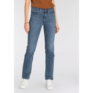 Levi's® Gerade Jeans 314 Shaping Straight blau 29