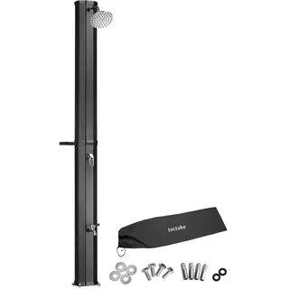 Tectake Solardusche Schwarz 35 l