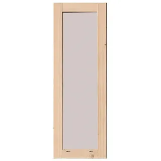 Karibu Fenster für 38 mm Wandstärken 60 x 169,5 cm Naturbelassen