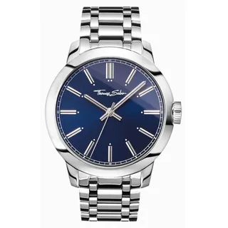 Thomas Sabo Herrenuhr Rebel at Heart WA0310-201-209-46 mm - Silber