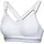 Damen Sport BH High Impact Bra Active 70-95 Cup A-C 75-95 Cup D-E Schwarz Weiss Größe 80B Farbe Weiß 100 80B