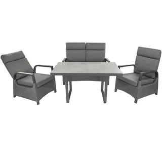BellaVista Orlando Loungeset grau