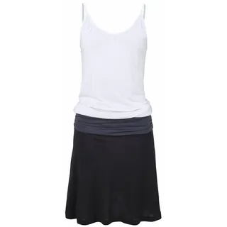 beachtime by lascana Strandkleid Schwarz/Grau 34