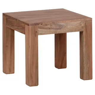 Wohnling Beistelltisch beige Akazie 45 x 0 x 0 cm