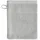 Waschhandschuh 16 x 21 cm silber