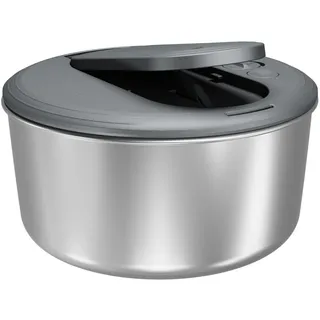 Zyliss SwiftDry S, Salatschleuder, Silber, Grau
