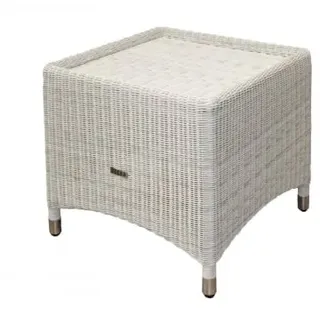 Zebra Technologies Loomus Gartenhocker 48 x 48 x 44 cm weiß