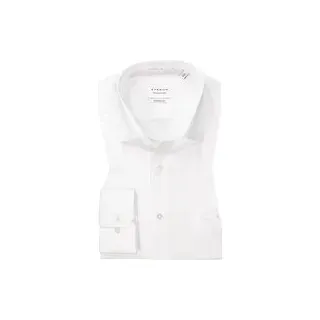 Eterna Langarmhemd Comfort Fit Weiß 40