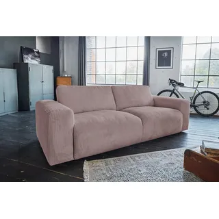KAWOLA Sofa BODHI Pink Cord