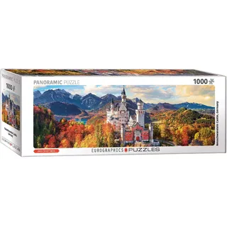 Eurographics 1000 Teile Panorama - Herbstliches Neuschwanstein